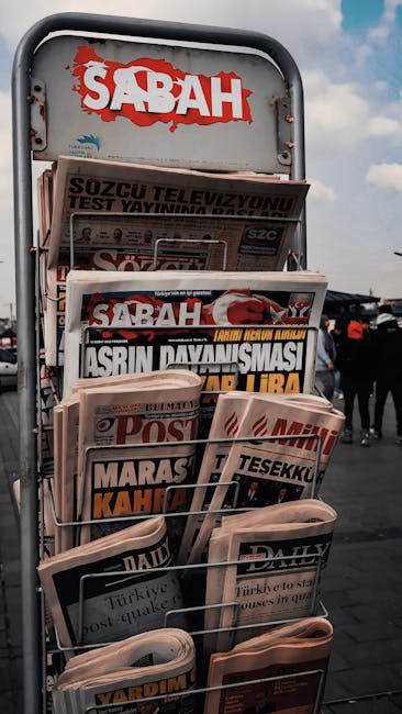 Person reading organized content on a tablet