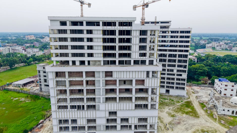 Clean, modern workspace with organized materials